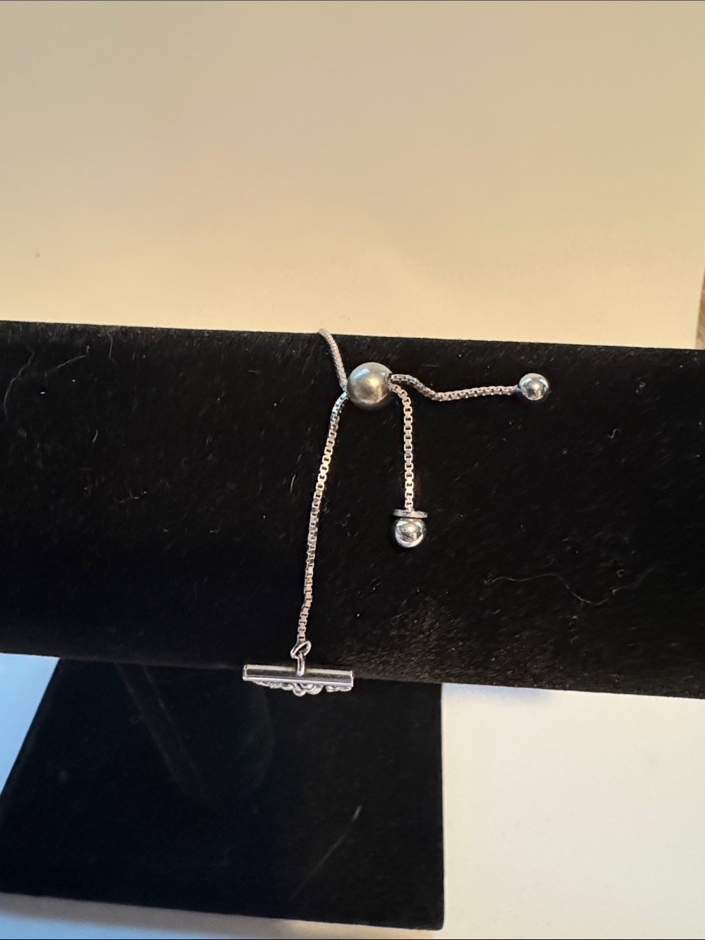 Women's Silver Layered Multi-Chain Bracelet - Polished Finish - Picture 2 of 2